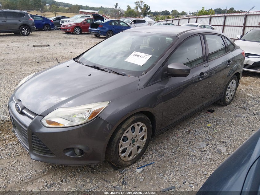 Vin: 1fahp3f24cl355500, lot: 46480557, ford focus se 20122