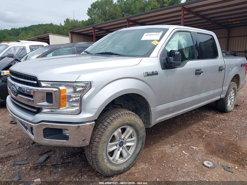2018 Ford F-150, Right Side, IAAI, VIN 1FTEW1E54JFD54018 — photo 2