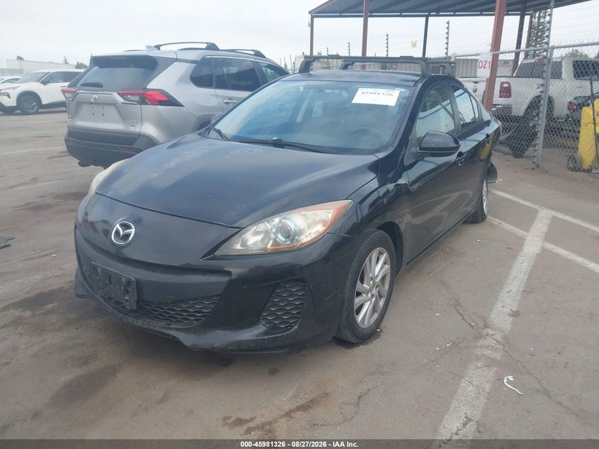 2012 Mazda 3, Удар сзади, IAAI, VIN JM1BL1V8XC1690634 — фото 2
