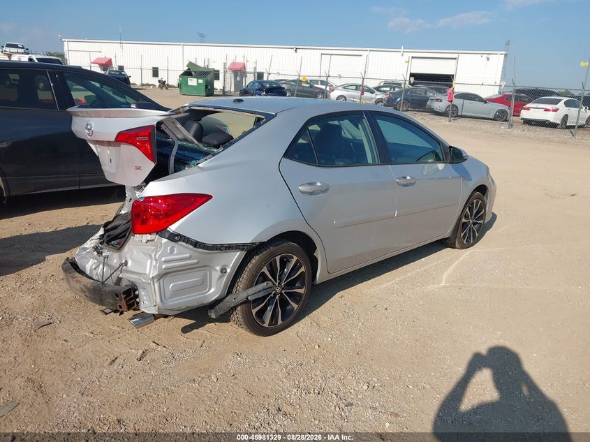 Vin: 2t1burhe0hc827824, lot: 46480569, toyota corolla se 20174