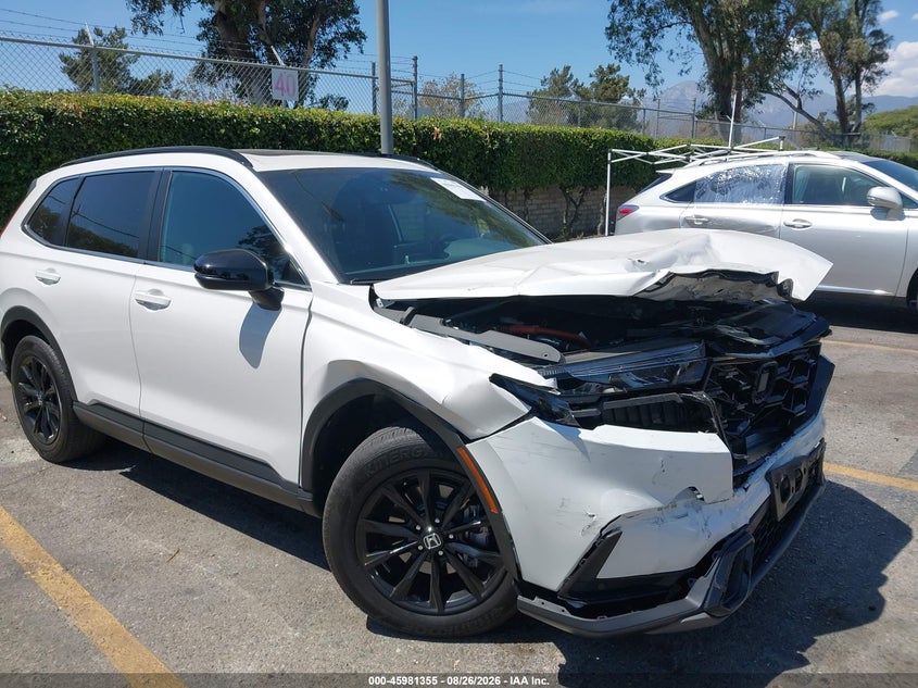 Vin: 5j6rs5h85sl007059, lot: 46480595, honda cr-v hybrid sport-l 20251