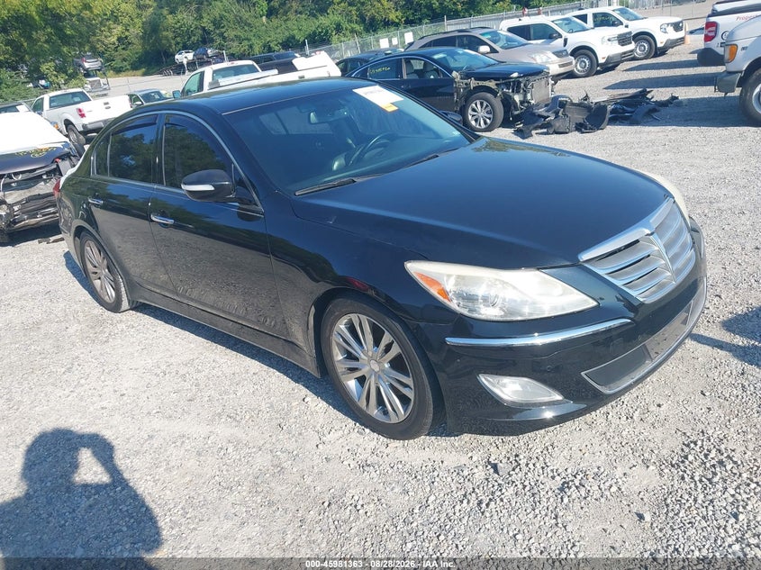 Vin: kmhgc4dd5eu261579, lot: 46480603, hyundai genesis 3.8 2014 img_1