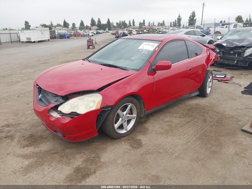 2004 Acura RSX, Front & Rear, IAAI, VIN JH4DC53824S000534 — photo 2