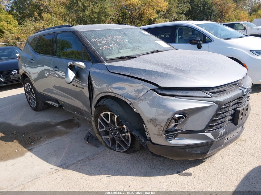 Vin: 3gnkbers4ss249179, lot: 46480612, chevrolet blazer fwd rs 20251