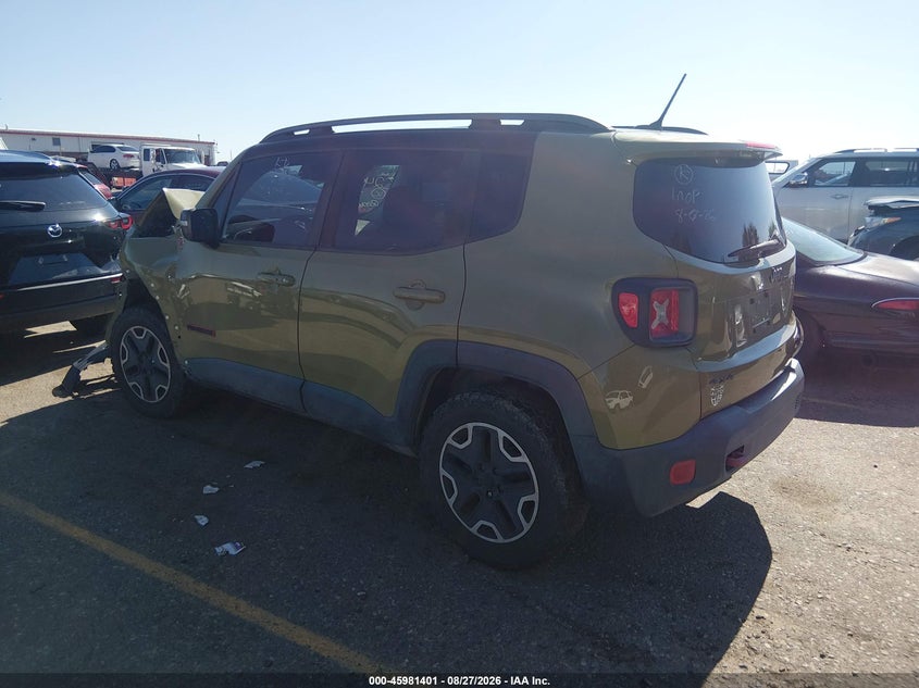 2015 JEEP RENEGADE SPORT UTILITY VEHICLE 2.4L I-4 VVT, 180HP