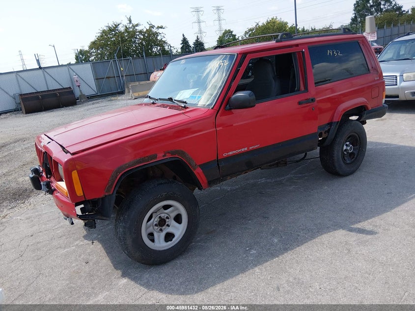 1999 JEEP CHEROKEE auction photo 2
