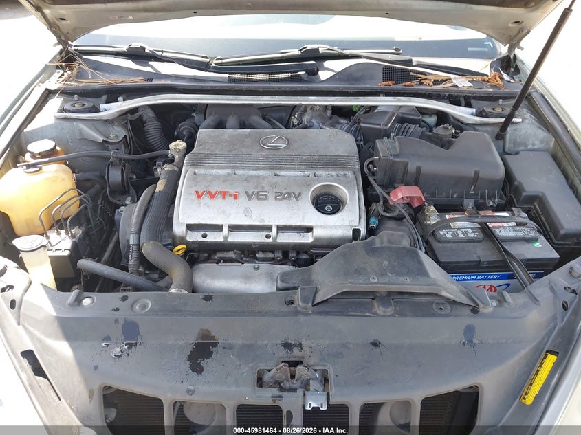 LEXUS ES 300 2003 VIN JTHBF30G636018010