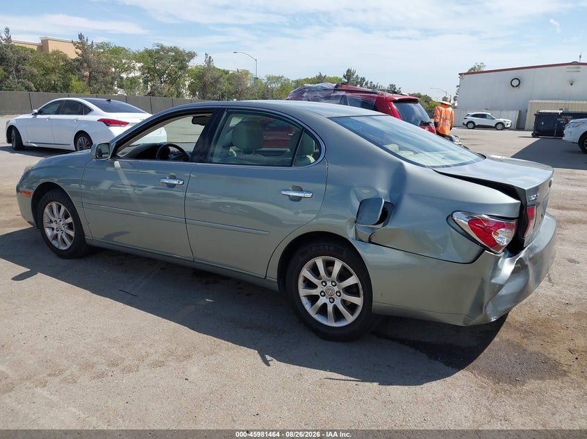 LEXUS ES 300 2003 VIN JTHBF30G636018010