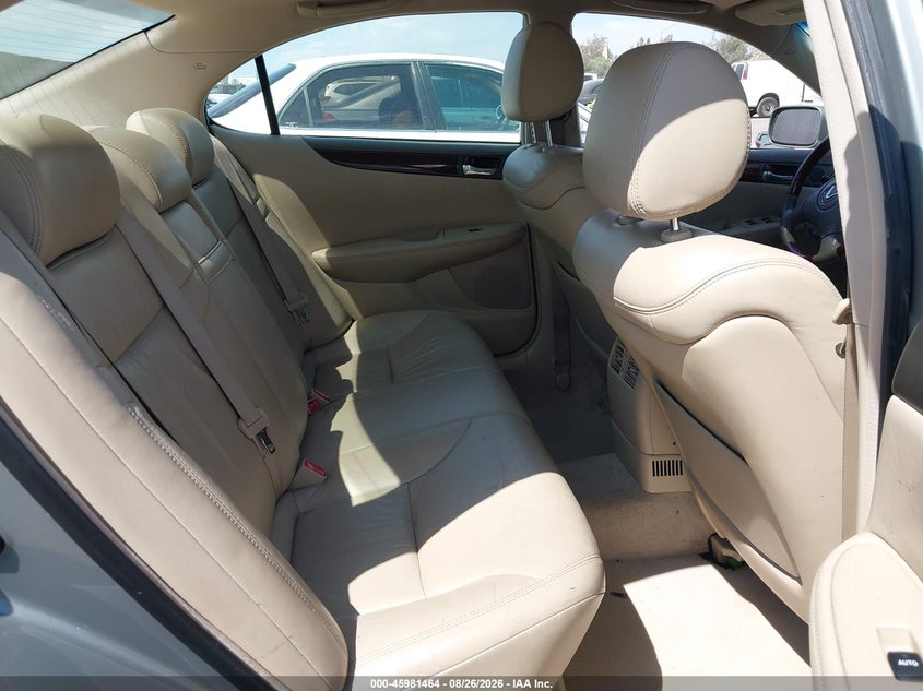 LEXUS ES 300 2003 VIN JTHBF30G636018010