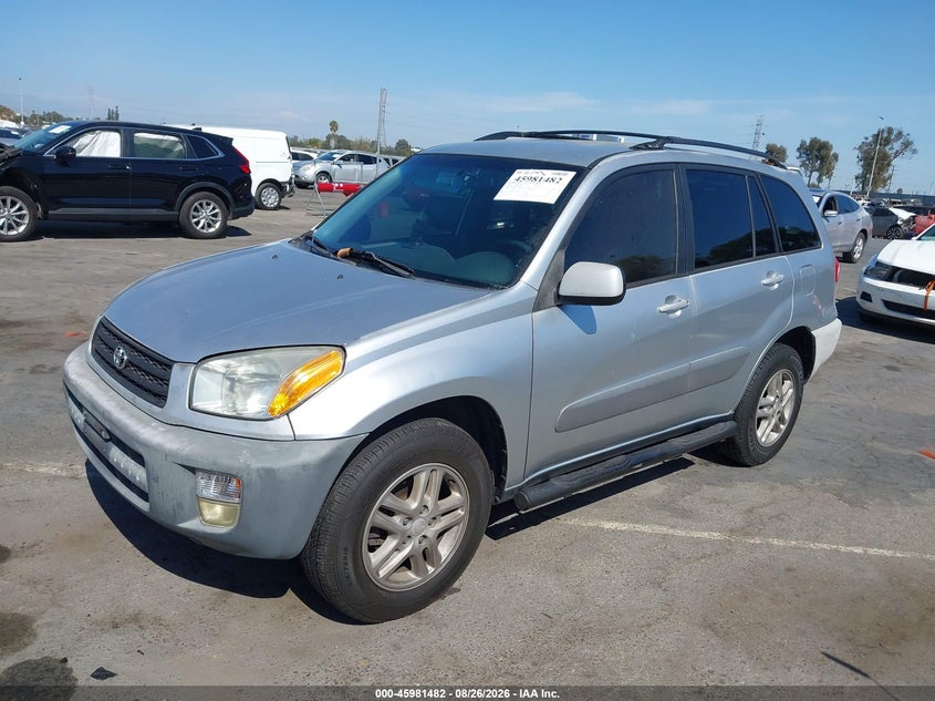 2001 Toyota RAV 4, Обычный износ, IAAI, VIN JTEGH20V710036487 — фото 2
