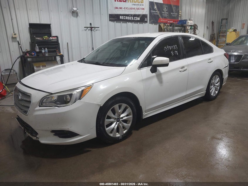 2016 Subaru Legacy, Удар сзади, IAAI, VIN 4S3BNBC6XG3007391 — фото 2