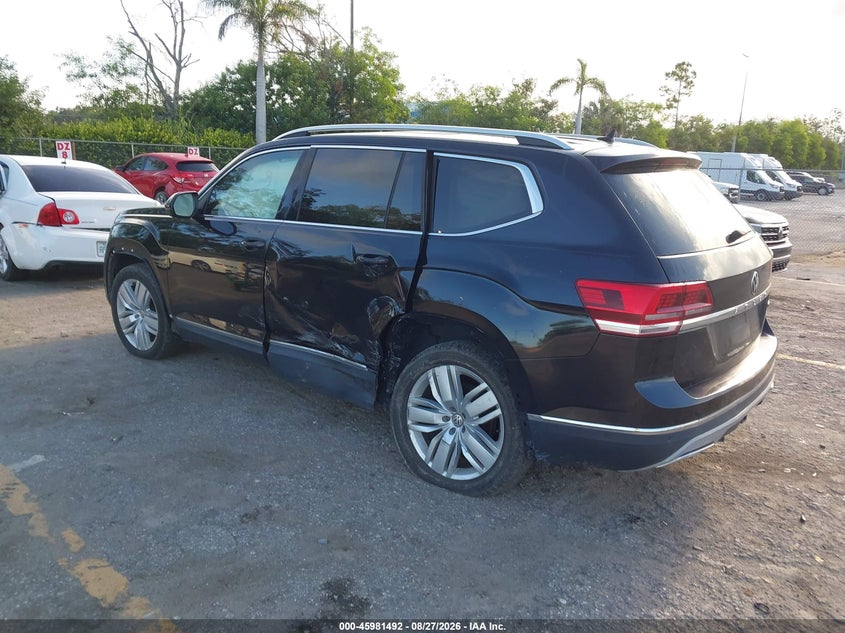 VOLKSWAGEN ATLAS 2018 VIN 1V2NR2CA9JC572078