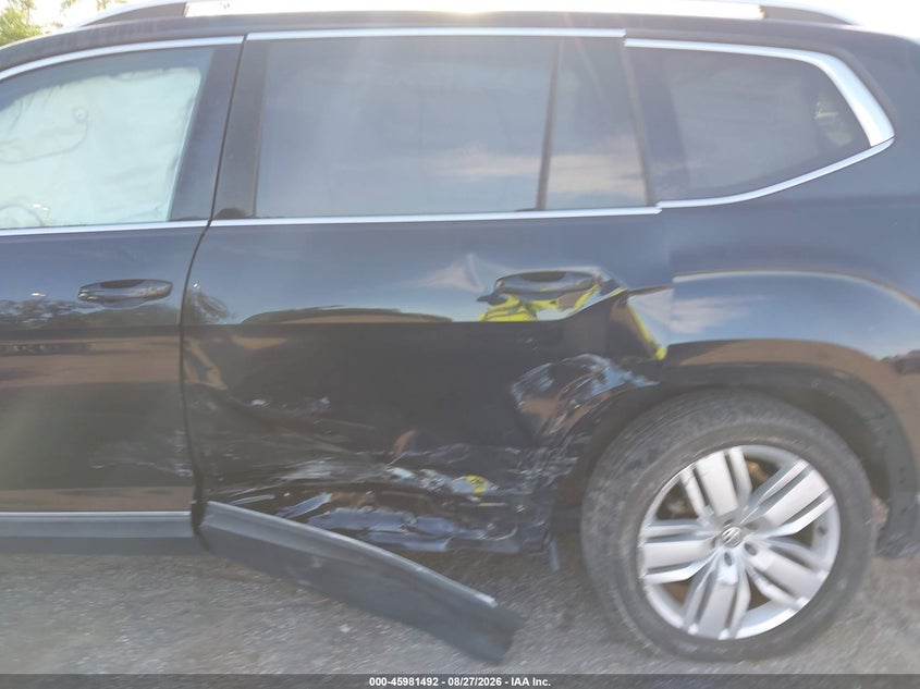 VOLKSWAGEN ATLAS 2018 VIN 1V2NR2CA9JC572078