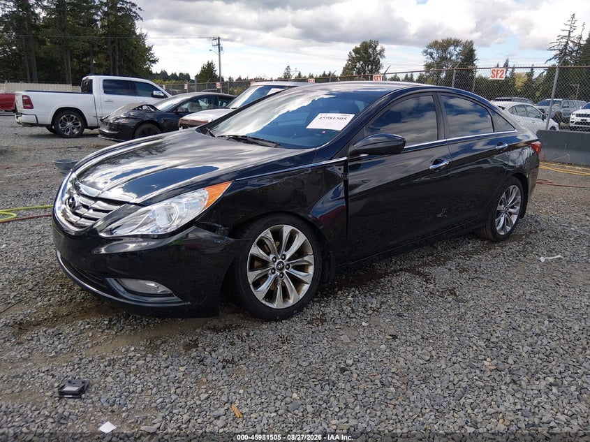 2012 Hyundai Sonata, Left Front, IAAI, VIN 5NPEC4AB8CH357213 — photo 2