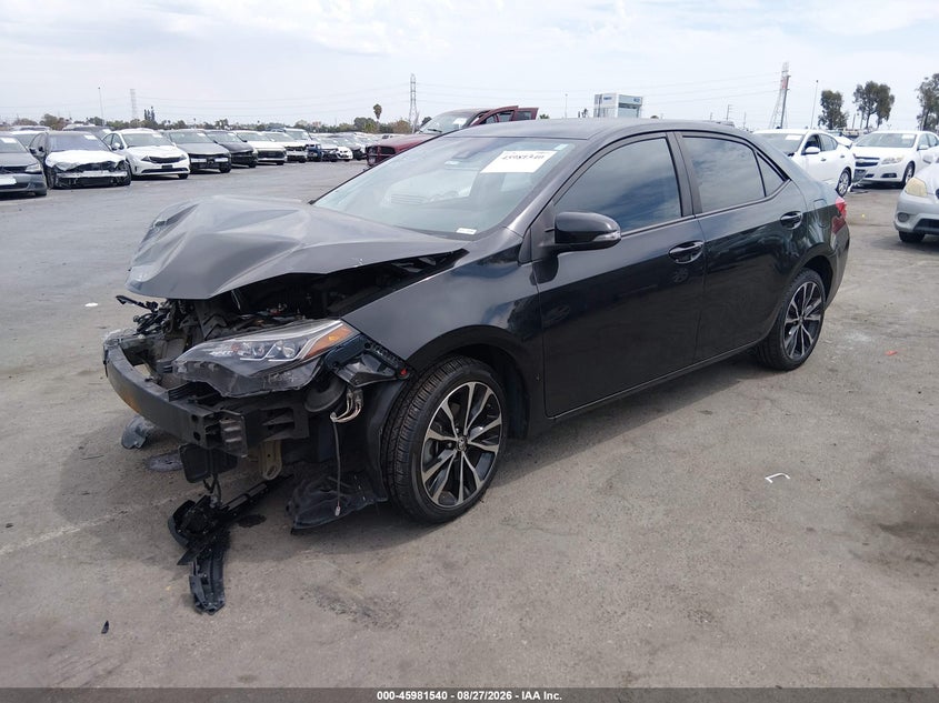 2018 TOYOTA COROLLA auction photo 2