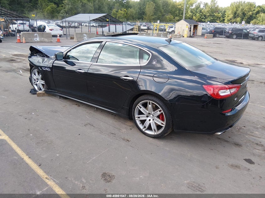 Vin: zam56rra7f1140081, lot: 46480787, maserati quattroporte s q4 20153