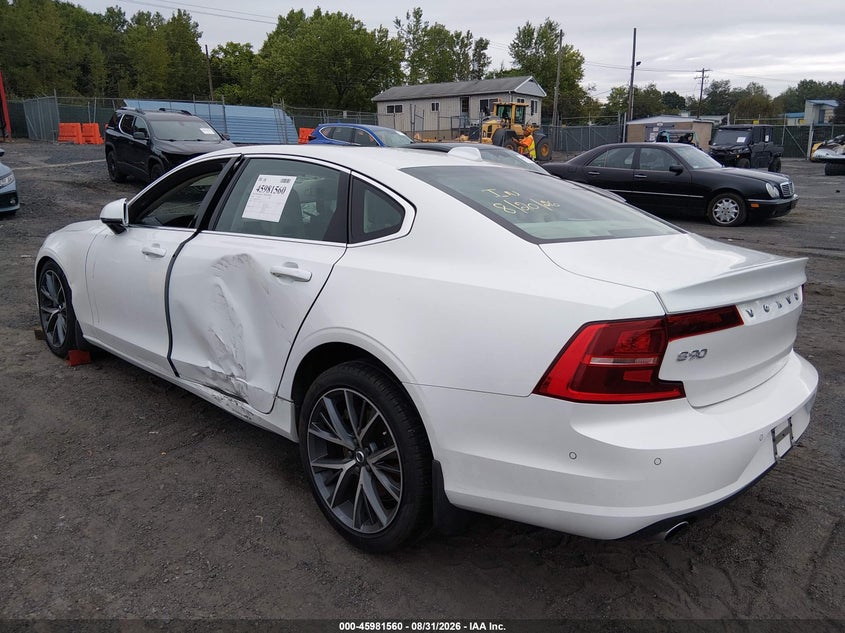 2018 VOLVO S90 SEDAN 2.0L I-4 DI, DOHC, VVT, TURBO, REGULAR , 250HP
