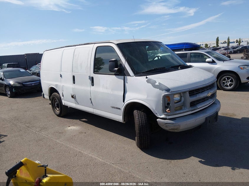 1999 Chevrolet Express, Перёд, IAAI, VIN 1GCHG35R1X1072630