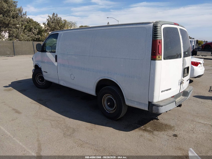 CHEVROLET EXPRESS 1999 VIN 1GCHG35R1X1072630