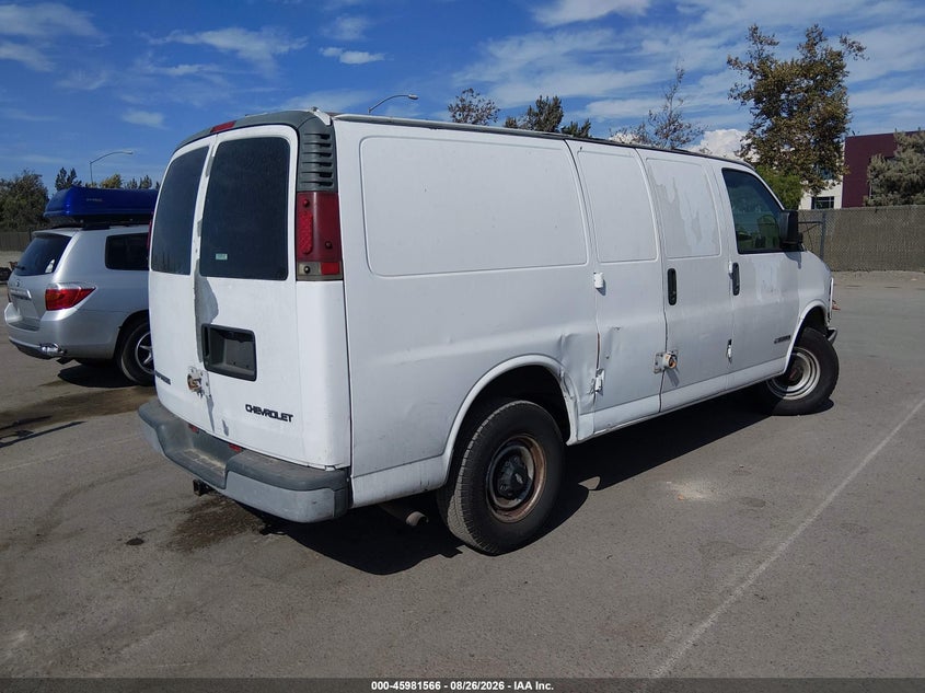CHEVROLET EXPRESS 1999 VIN 1GCHG35R1X1072630