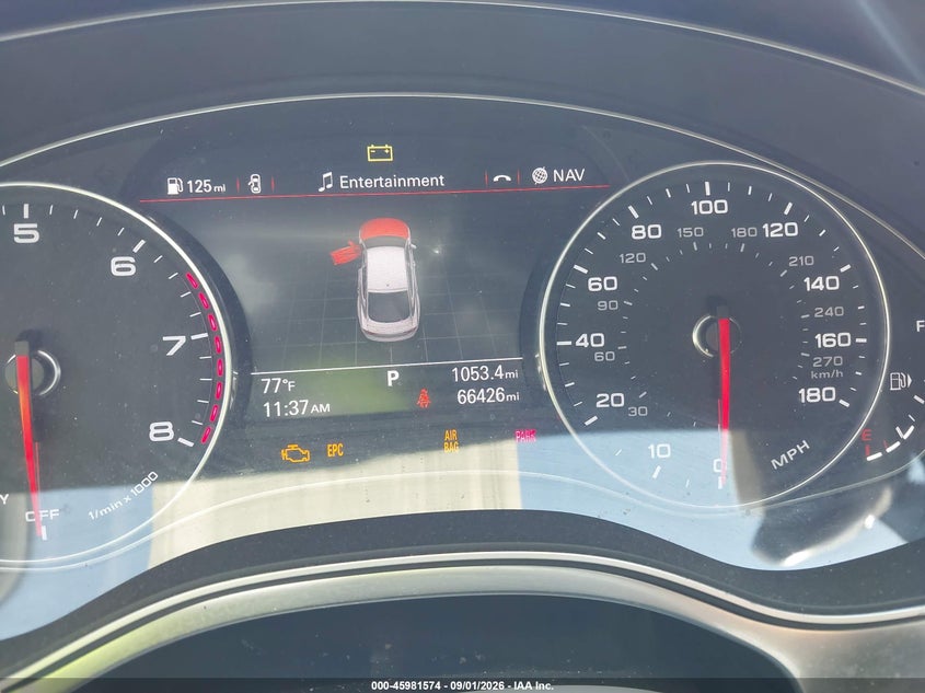 2016 AUDI A7 auction photo 7