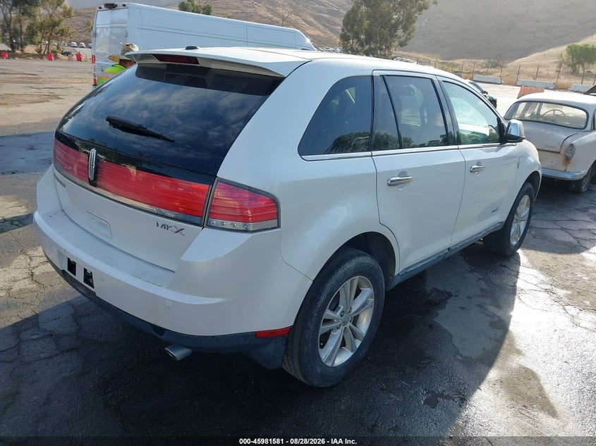 2010 LINCOLN MKX auction photo 4
