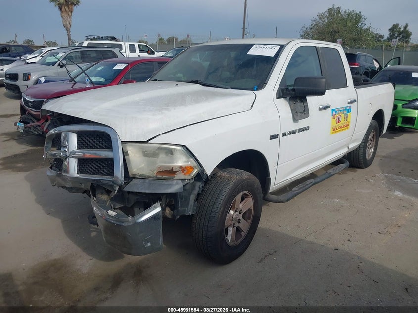 Vin: 1c6rd7gt2cs265376, lot: 46480824, ram 1500 slt 20122