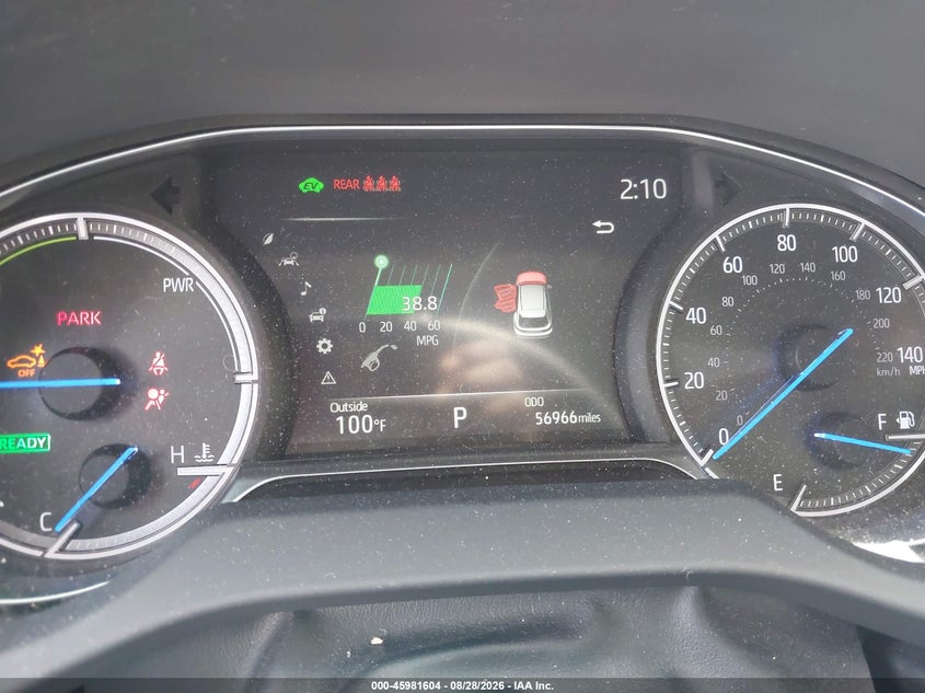 2021 TOYOTA VENZA auction photo 7
