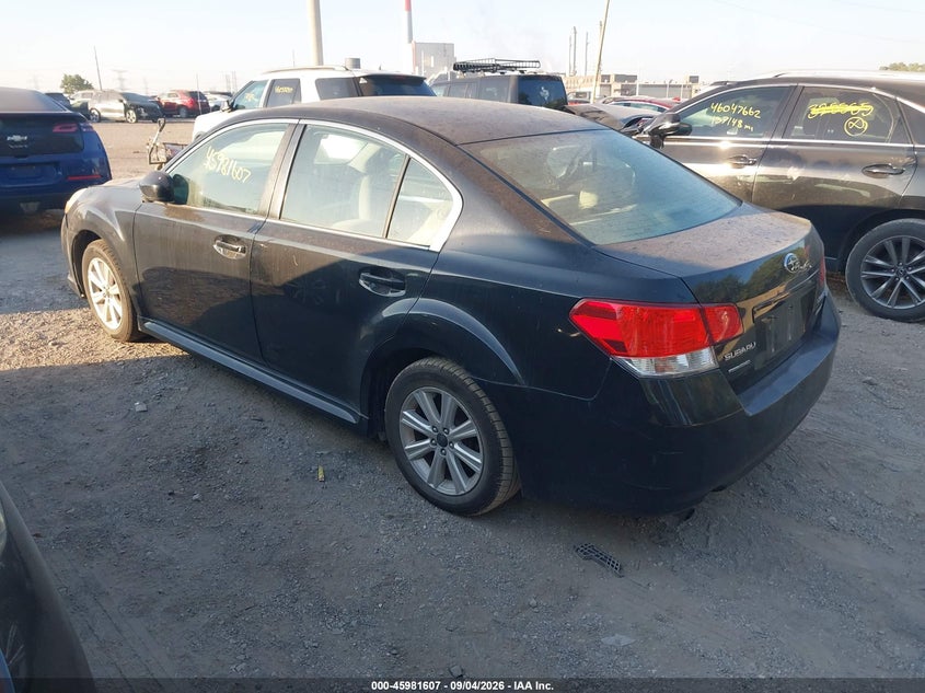 2012 SUBARU LEGACY auction photo 3
