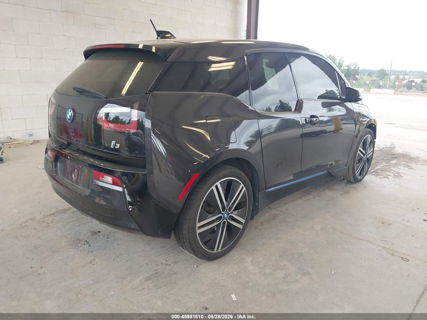 Vin: wby1z4c54fv501430, lot: 46480850, bmw i3 base w/range extender 20154