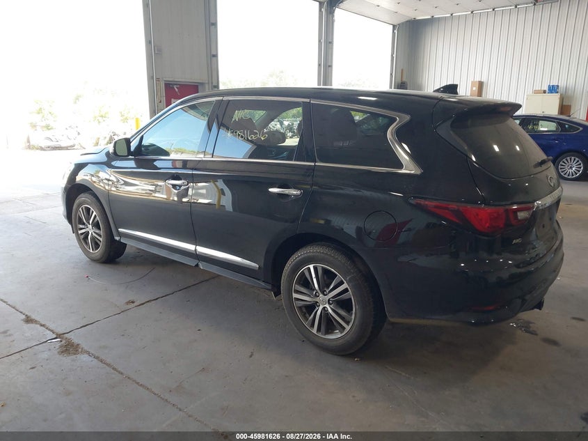 Vin: 5n1dl0mm2lc520835, lot: 46480866, infiniti qx60 pure awd 20203