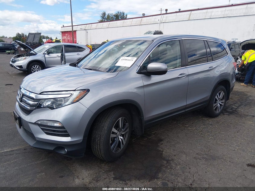 2016 Honda Pilot, Правый бок, IAAI, VIN 5FNYF6H30GB001115 — фото 2