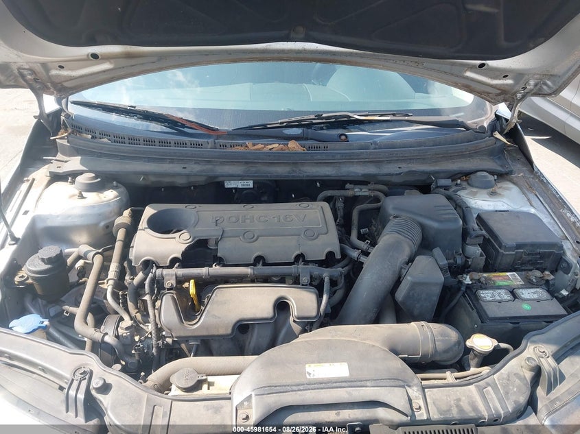 KIA FORTE 2011 VIN KNAFU5A23B5349863