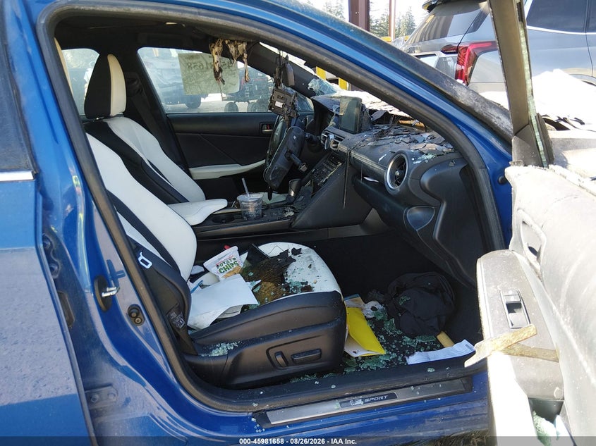 2021 LEXUS IS 350 auction photo 5