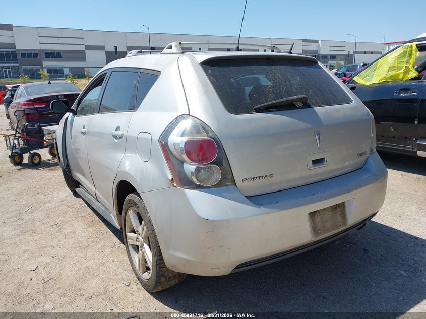 PONTIAC VIBE 2009 VIN 5Y2SP670X9Z414280