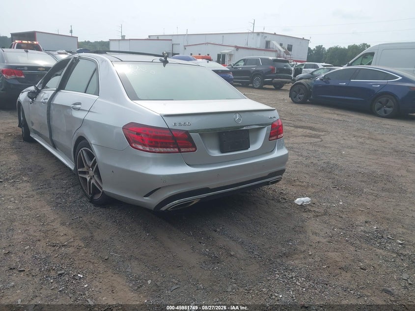 2016 MERCEDES-BENZ E 350 auction photo 3