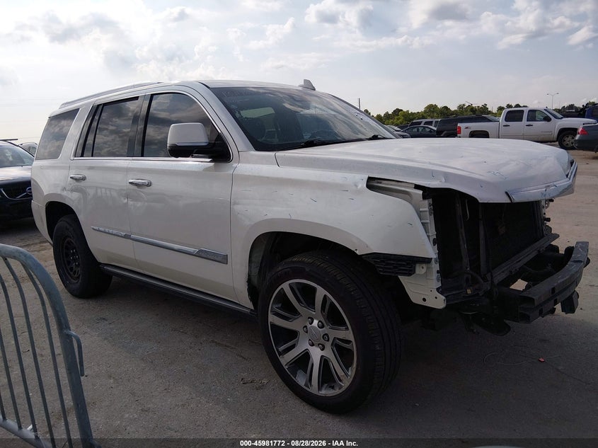 Vin: 1gys4nkj3fr634496, lot: 46481012, cadillac escalade premium 20151