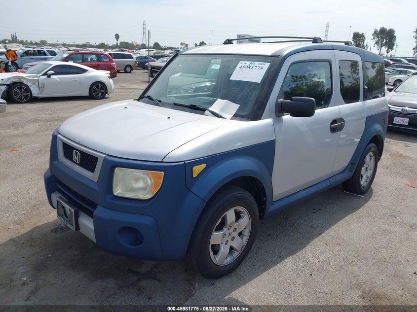 2005 Honda Element, Обычный износ, IAAI, VIN 5J6YH28675L010346 — фото 2