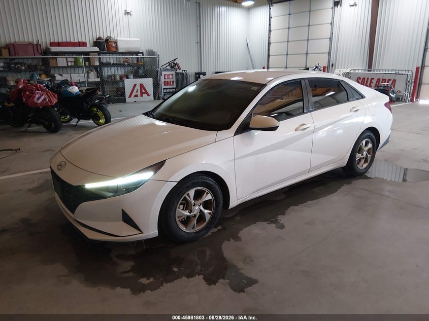 Vin: 5npll4ag9mh049827, lot: 46481043, hyundai elantra se 20212