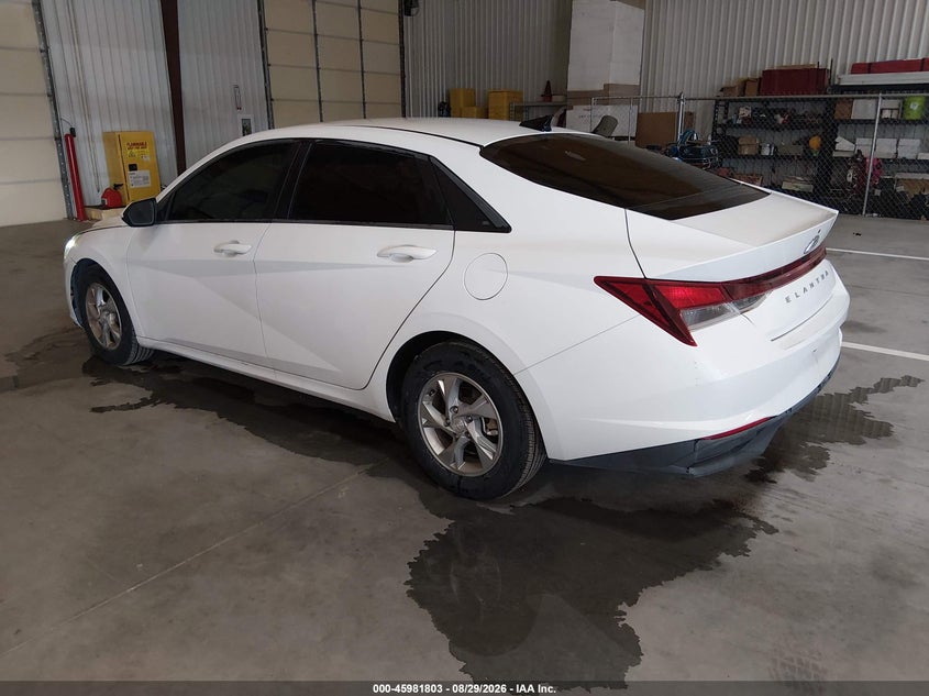 Vin: 5npll4ag9mh049827, lot: 46481043, hyundai elantra se 20213