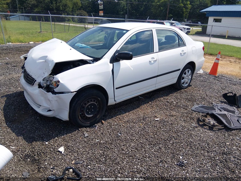 2008 Toyota Corolla, Front End, IAAI, VIN 1NXBR32E78Z013305 — photo 2