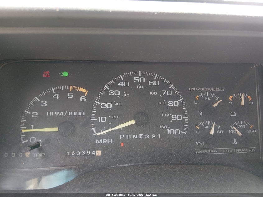 CHEVROLET GMT-400 1996 VIN 1GCEC19M2TE233152
