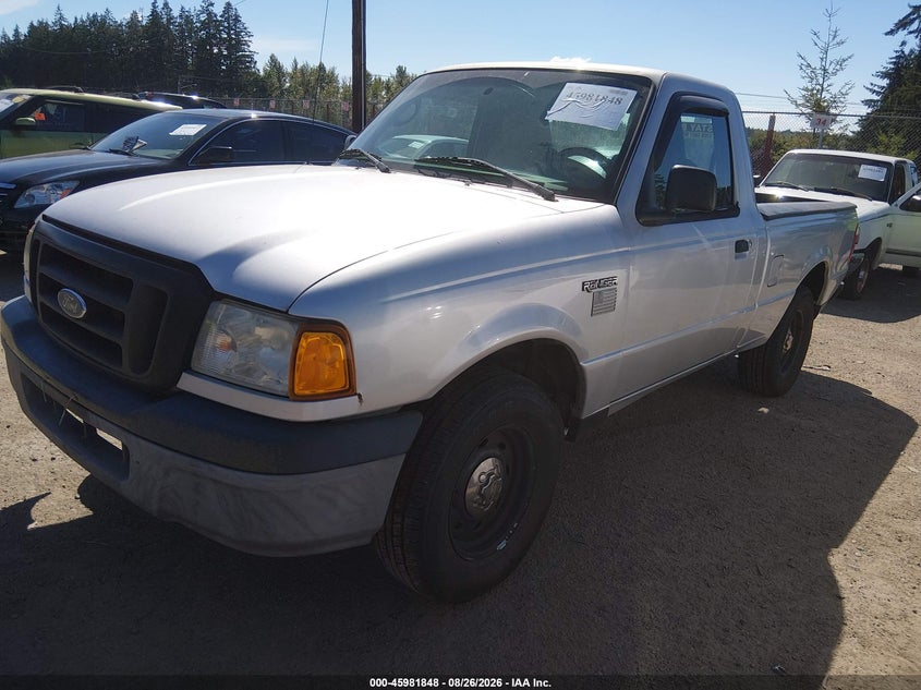 2005 Ford Ranger, Обычный износ, IAAI, VIN 1FTYR10D05PA99712 — фото 2