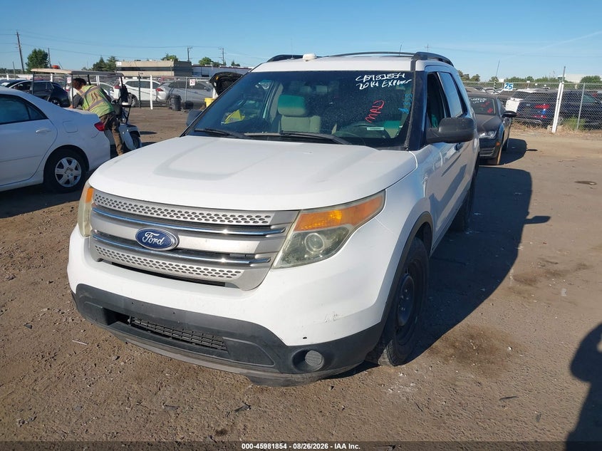 2014 Ford Explorer, Обычный износ, IAAI, VIN 1FM5K8B81EGA91503 — фото 2