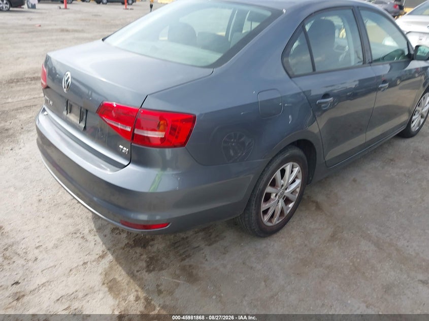 2015 VOLKSWAGEN JETTA auction photo 4