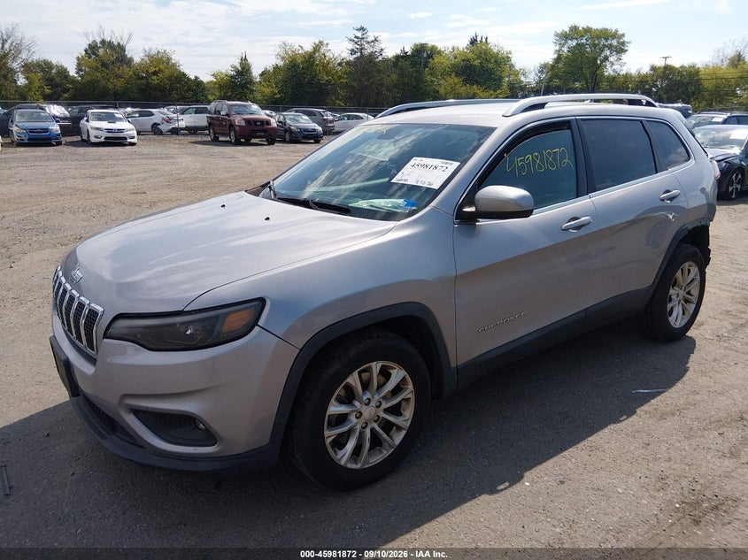 Vin: 1c4pjlcb8kd172170, lot: 46481112, jeep cherokee latitude fwd 20192