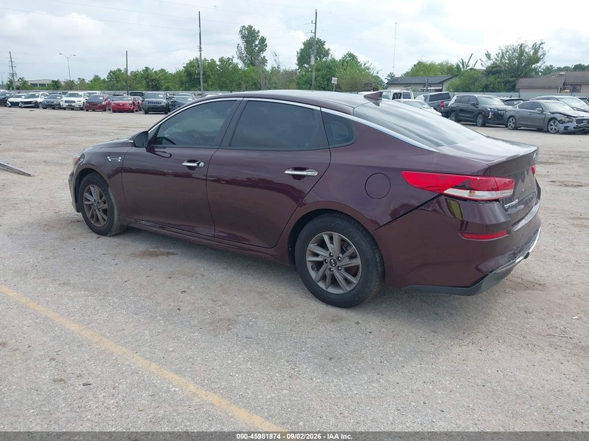Vin: 5xxgt4l37lg401101, lot: 46481114, kia optima lx 20203