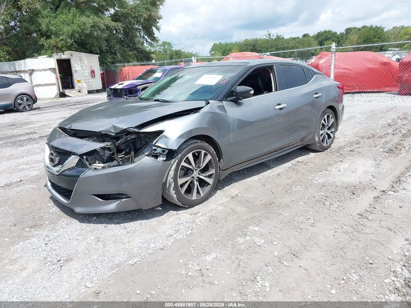Vin: 1n4aa6ap1gc383588, lot: 46481147, nissan maxima 3.5 sl 20162