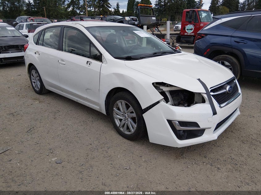 Vin: jf1gpac68f8313796, lot: 46481204, subaru impreza 2.0i premium 20151