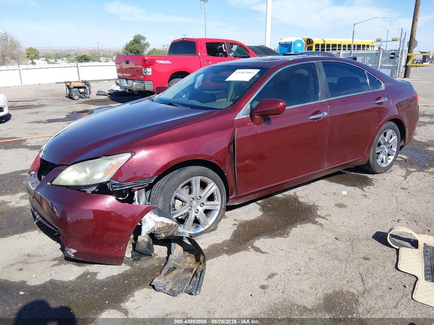 2008 Lexus ES, Front End, IAAI, VIN JTHBJ46G882186340 — photo 2